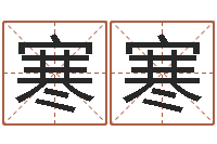 张寒寒如何给公司起名字-给婴儿取名