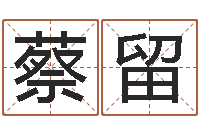 蔡留品牌起名-风水罗盘