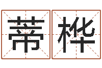 蒋蒂桦服装公司名字-名字打分器