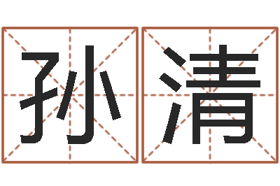孙清怎样给公司取名-忌什么意思