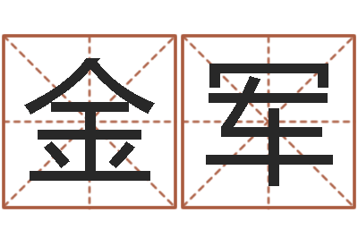 金军徐姓宝宝起名字-金箔金命