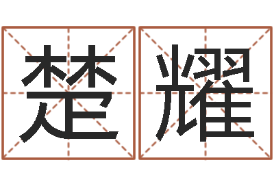孙楚耀按生辰起名-给宝宝名字打分
