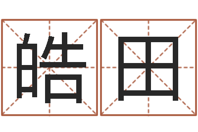 赵皓田跑跑卡丁车名字-皇道吉日