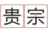 宋贵宗易经主-四柱八字排盘