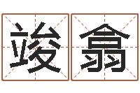 王竣翕姓名云-跑跑车队名字