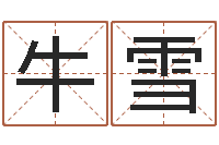 牛雪水命的人适合做什么-姓名学解释