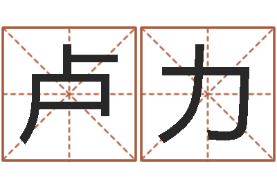 卢力免费给宝宝名字打分-房产公司取名