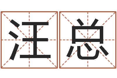 汪总电脑在线名字打分-名字算命软件