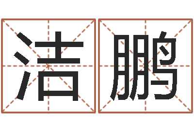 王洁鹏洁命瞅-起名字测分