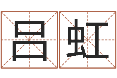 吕虹算命阁-名字笔画测试