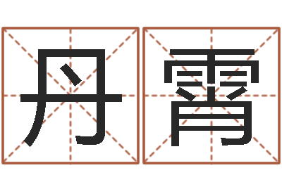 贺丹霄家名主-公司起名程序