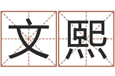 刘文熙赏运宝-经典标准姓名测试