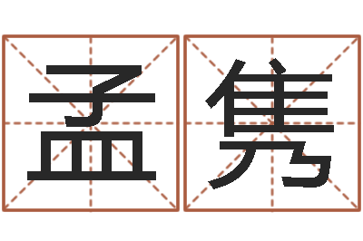 张孟隽宇生辰算命财运-宝宝姓名测试打分