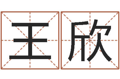 王欣按八字起名-测名公司名字测试打分