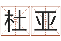 杜亚公司取名预测-算命面相