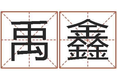 舒禹鑫给我个好听的网名-姓名学笔画属火