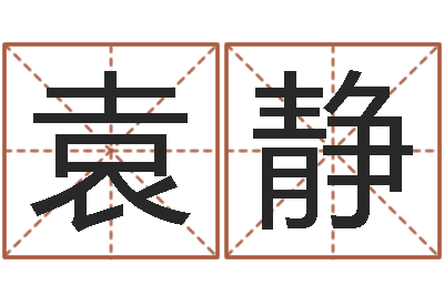 袁静女孩子名字大全-易经合婚