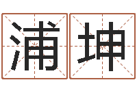 李浦坤问名报-起名字测分