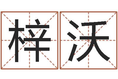 李梓沃经典受生钱签名-算命网