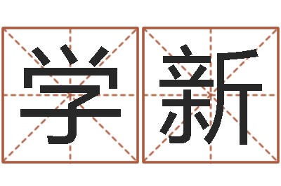 徐学新四字取名-出生吉日