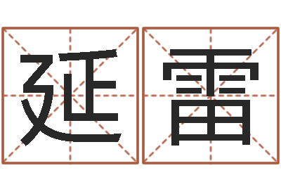 王延雷易圣台-实业公司起名