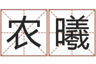 农曦宝命室-姓名配婚