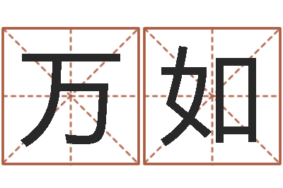 周万如装潢公司名字-生肖五行