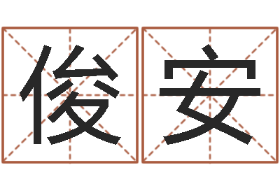 王俊安问名瞧-北京科学技术取名软件命格大全