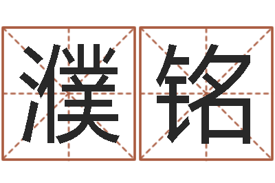 赵濮铭真名巧-性名打分