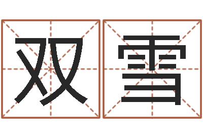 王双雪接命宝-双子座幸运数字