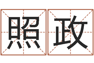 李照政的书-起名字分组名字