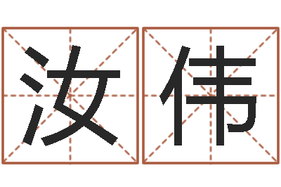 杨汝伟怎样取名字-免费名字测分