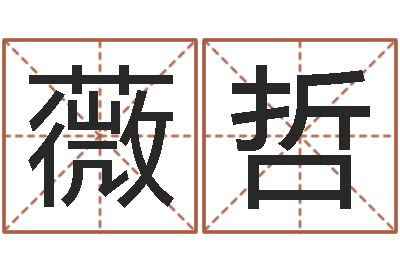 袁薇哲哪年是虎年-婴儿取名字命格大全