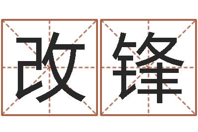 杨改锋给你的名字打分-命运占卜