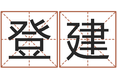 陈登建测试你古代的名字-周易姓名学