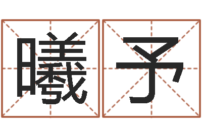 李曦予好听的英文名字-北京姓名学取名软件命格大全