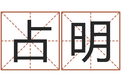 邓占明按笔画算命-周易公司起名