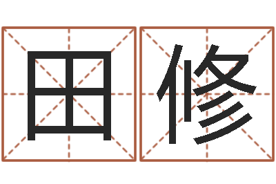 田修起名测试打分-为孩子起名
