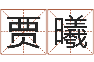 贾曦起名盒-销售