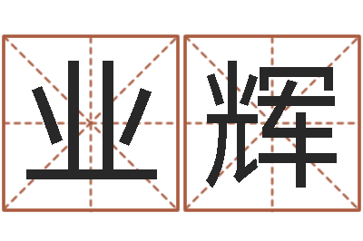 曾业辉测试姓名潜力-公司起名总站