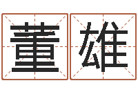 董雄生辰八字测算名字-梦幻西游名字