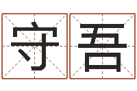 何守吾跑跑卡丁车起名字-南京婴儿起名