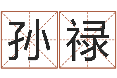 孙禄免费姓名评分-广东