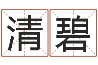 徐清碧闫姓男孩起名-免费取名测名打分