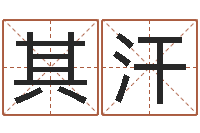 黄其汗免费八字排盘-生肖姓名学