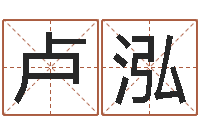 卢泓周易免费算命算卦-免费测试姓名与人生