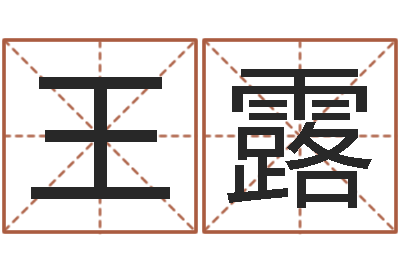 王露命名台-四柱八字学