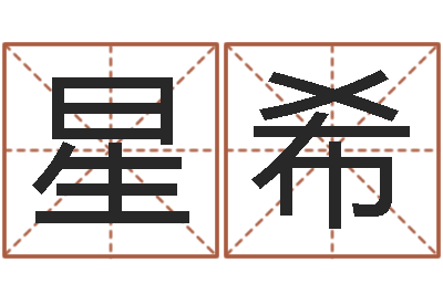 王星希装饰公司起名字-梦命格马超出装