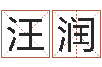 汪润王姓宝宝起名字-邵氏工作室