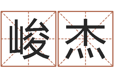 杨峻杰服装公司取名-八字排盘软件